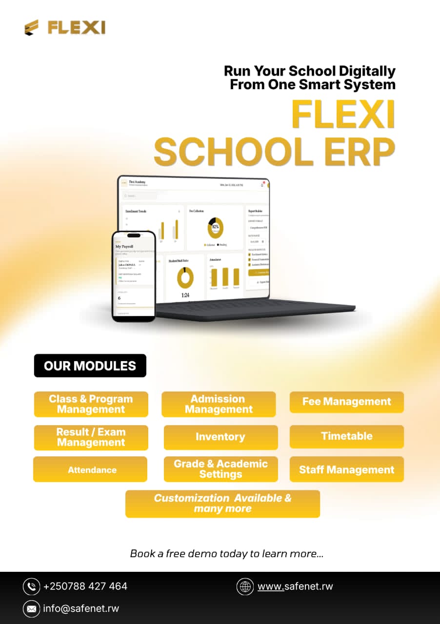 Flexi School ERP modules